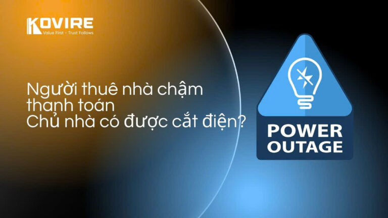 Người thuê chậm thanh toán tiền thuê